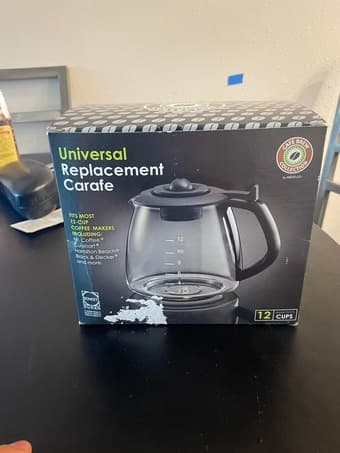 Café Brew Collection 12 Cup Glass Replacement Coffee Carafe 1