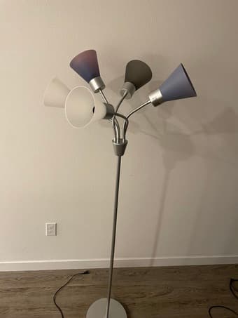 Multi head adjutable floor lamp 2