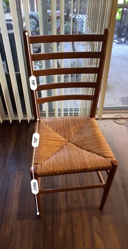 wooden chair 1