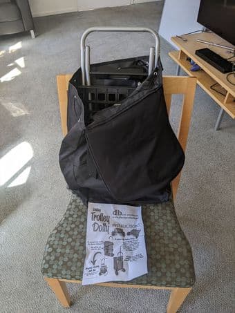"Trolley Dolly" Hand Cart, good for public-transit grocery runs 1