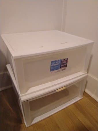Iris USA 51qt stacking drawers 1