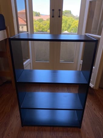 Ikea Classic Black Bookcase 1
