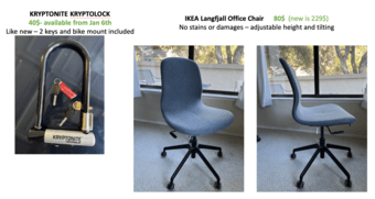 MOVE OUT SALE - Stuff in great condition/few months of life! 1