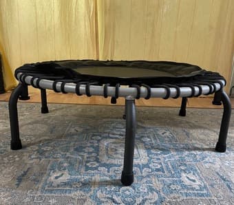 Used JumpSport 350f Foldable Fitness Trampoline 2