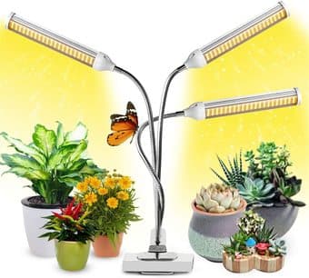 Grow Lights for Indoor Plants, KINGBO Full Spectrum LED 50% off 1