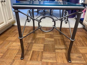 glass top coffee Table (delivery for campus, Menlo park or Palo alto) 1