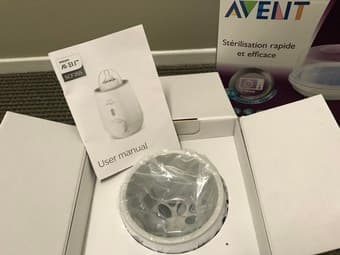 Philips Avent - fast bottle warmer, microwave steam sterilizer 2