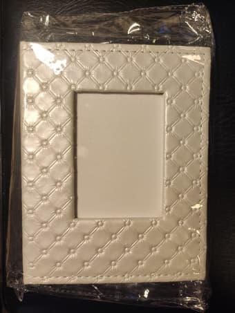 White 4x6 in (10x15 cm) photo album for 52 pictures 1