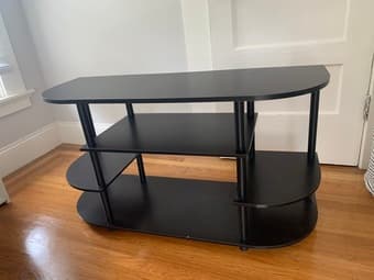 Espress/Black tv stand 1