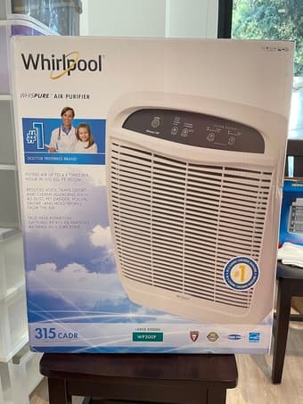 【FOR SALE AT DISCOUNT】 Whirlpool Whispure Air Purifier + HEPA Filter! 2