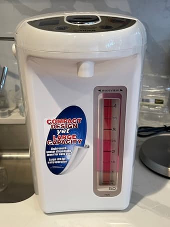 【FOR SALE】 Tiger Hot Water Heater, 5L Capacity, just purchased 7 2022 1
