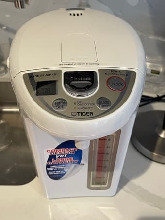 【FOR SALE】 Tiger Hot Water Heater, 5L Capacity, just purchased 7 2022 2