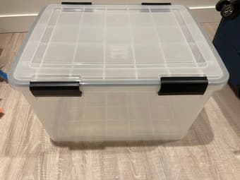 【FOR SALE】Clean Heavy-duty plastic containers from The Container Store 2