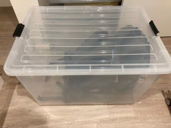 【FOR SALE】Clean Heavy-duty plastic containers from The Container Store 3