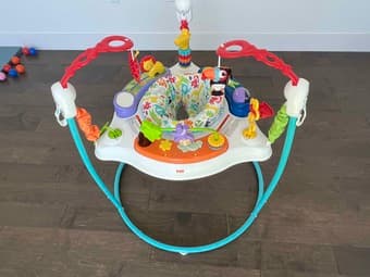 Fisher-Price Animal Activity Jumperoo, Blue, One Size 1