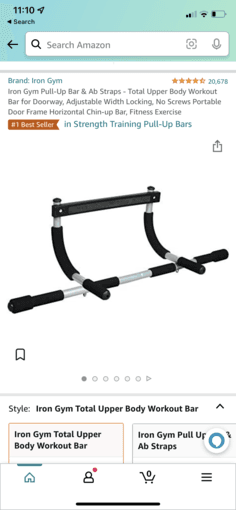Pull up bar 1