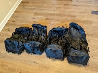 Protege 32" Compactible Rolling Duffel for Travel 1