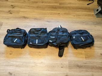 Protege 32" Compactible Rolling Duffel for Travel 3