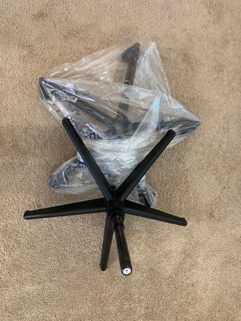 Office chair bases (the parts the wheels attach to) 1