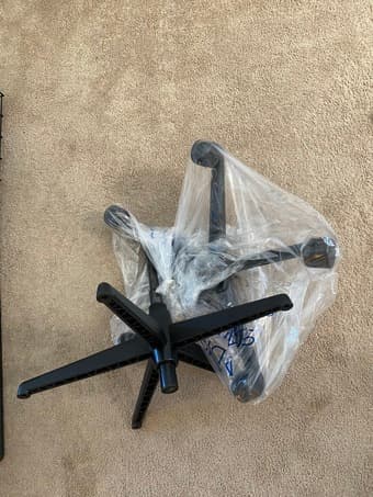 Office chair bases (the parts the wheels attach to) 2