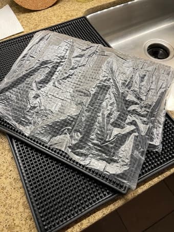 Bar mat/ kitchen counter mat for drying dishes 2