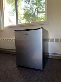 Whirlpool 2.7 cu ft Mini Refrigerator - Stainless Steel 2