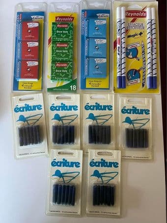 Fountain pen ink cartridges 1