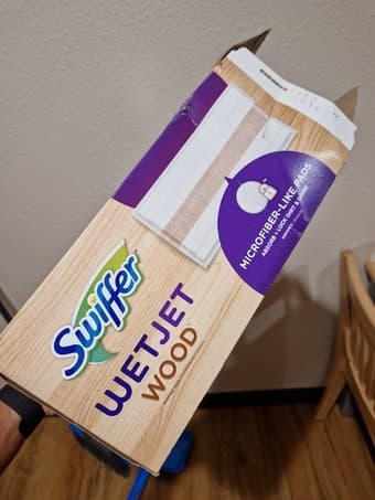 WetJet Wood Swifter Mopping Pads 1