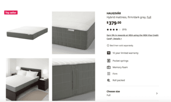 Comfy Hybrid Mattress 1