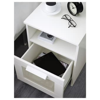 Classic White Nightstand 1