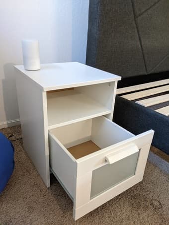 Classic White Nightstand 2