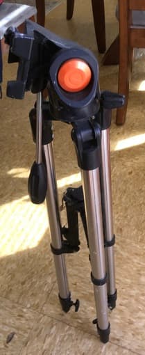 Tripod, stainless steel, sturdy 1