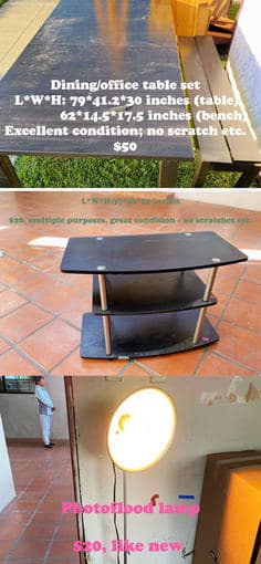 Moving Sale @South Bay 95129 Excellent condition + Great price by 10/6 2