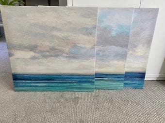 Set of 3 wall paintings 1