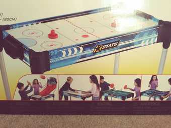4-GAME-SET: Basketball, Air Hockey, Table Tennis, Bumper Shot shuffleB 2