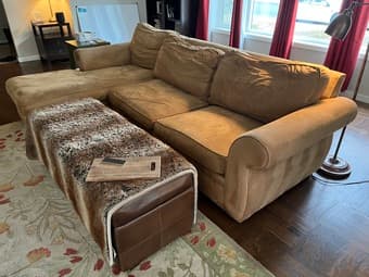 Pottery Barn sofa 1