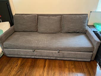 Crate n' Barrel Bedford trundle sleeper sofa 2