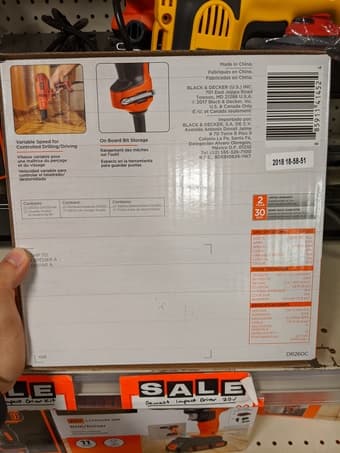 Black&Decker Drill 3