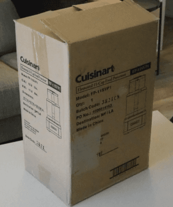 Food processor used only once for testing 1