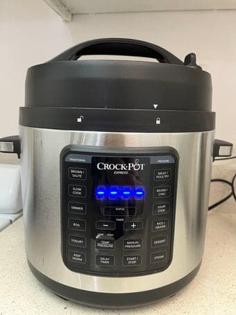 13-function pressure cooker (only used a few times, $30) 1
