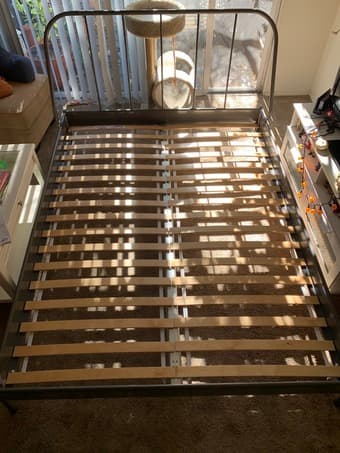 Queen size bed frame for sale! 2