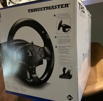 Thrustmaster T80 PS4 Officially Licensed Racing Wheel BRAND NEW IN BOX 2