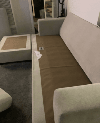 SAND SOFA WITH REVERSIBLE CHAISE 3