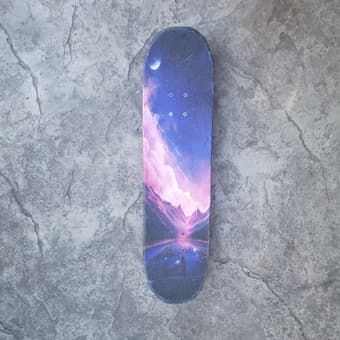 Galaxy Skateboard 1