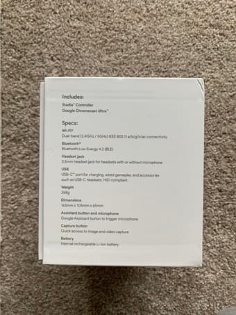 Google Stadia Premiere Edition (with new Chromecast Ultra) 3