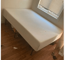 Zinus Mattress and Bedframe for Sale 1