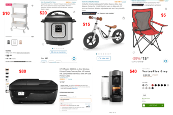 moving sales, electronics, printer, coffee machine 1