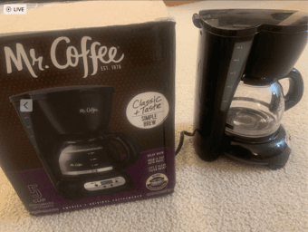 Coffee Machine, percolator, blender, portable stovetop 1
