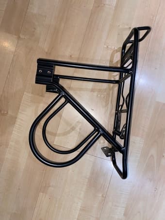 Bike rack with spring clamp 2