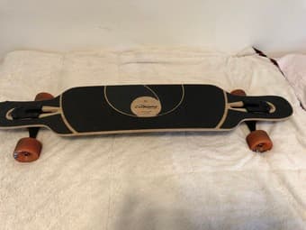 Barely used Loaded Flex 2 longboard and S-1 Helmet, Pads 1